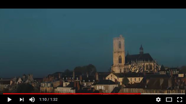 vidéo skope de la ville de Nevers siège de l'ISAT