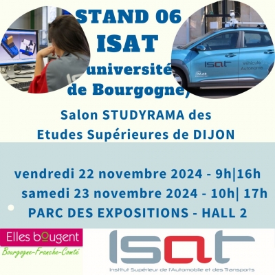 ISAT stand 06 salon Studyrama DIJON